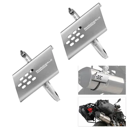 Motorcycle Universal Exhaust Pipe Protector Heat Shield Cover Guard Anti-scalding Cover New Accessories