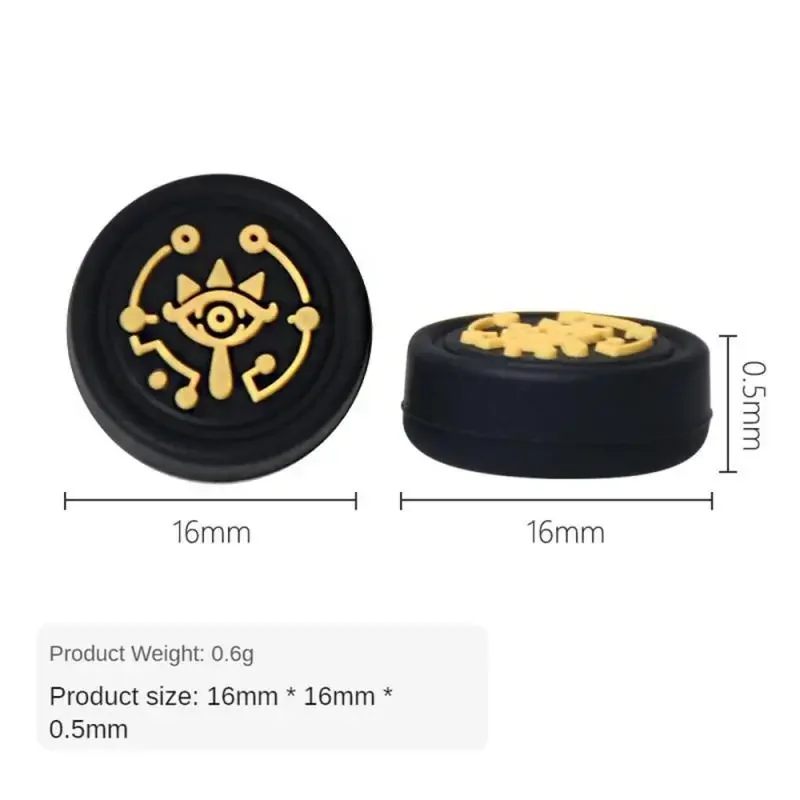 Tutup pelindung Joystick 2 buah, untuk saklar Nintend/saklar Lite Aksesori konsol game Joystick Cover pelindung anti Slip