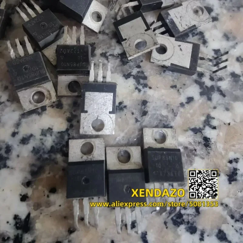 Original 10pcs/lot SUP85N10-10 SUP85N10 85N10 85A 100V  N-Channel MOSFET