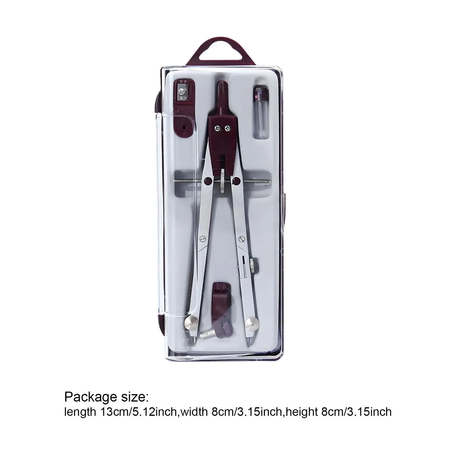 4 Pieces Geometry Set Circle Drawing Tool for School Architecture Students