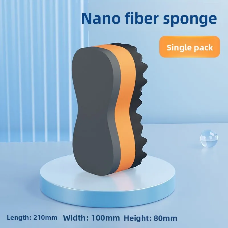 Set di strumenti per la pulizia automatica con blocco di spugna assorbente in corallo a nido d'ape per autolavaggio ad alta densità