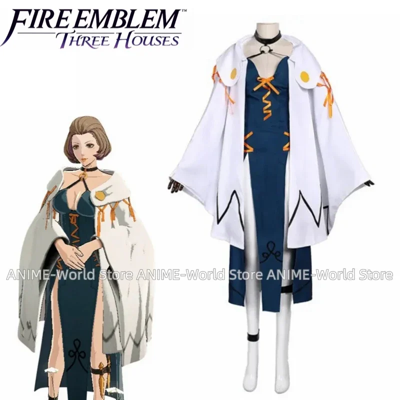 

Game Fire Emblem: Three Houses Professor Manuela Cosplay Costume Custom Made