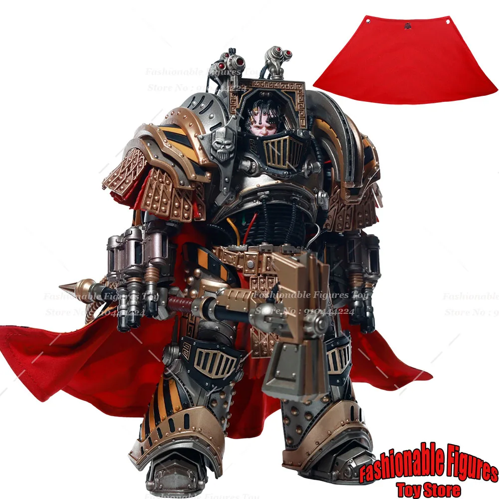

JOYTOY WARHAMMER 40K 1:18 Scale Men Soldier Perturabo lron Warriors Cloak Clothes Accessory Fit 18.4Cm Action Figure Model Dolls