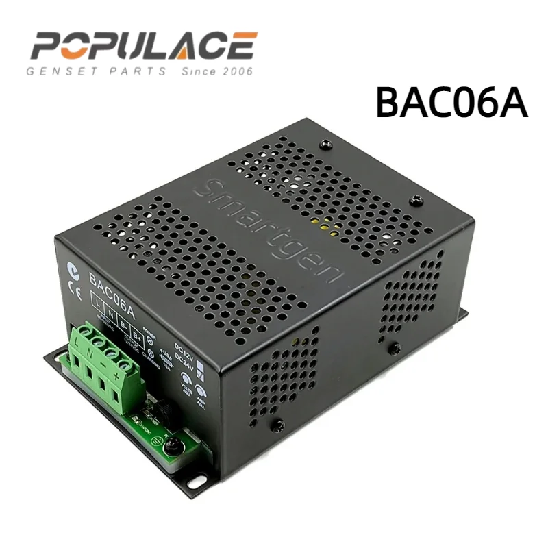 

Заводские продажи BAC06A Дизельный генератор Адаптер для автоматической зарядки аккумулятора 12/24 В Интеллектуальное плавающее зарядное устройство Сетевое интеллектуальное зарядное устройство