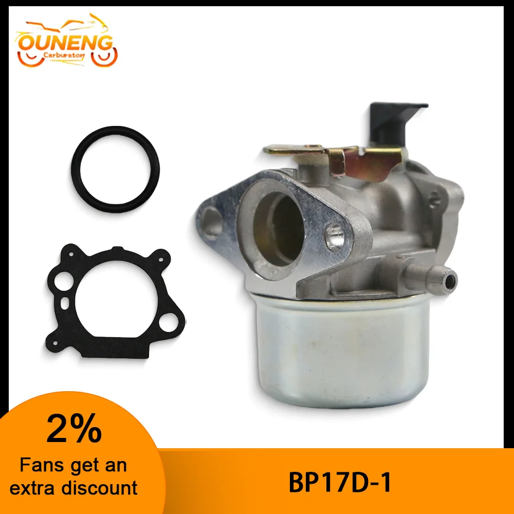 

BP17D-1 Lawn Mower Carburetor For Briggs & Stratton Quantum 498965 498965 494216 493422 49494971 698056 698056 Snow Plow Engine
