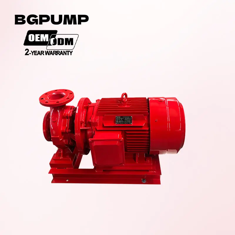 

Single Stage 300 Hp Horizontal Water Fire Pump with Double Suction 750 Gpm Centrifugal Pumps OEM Customized Support