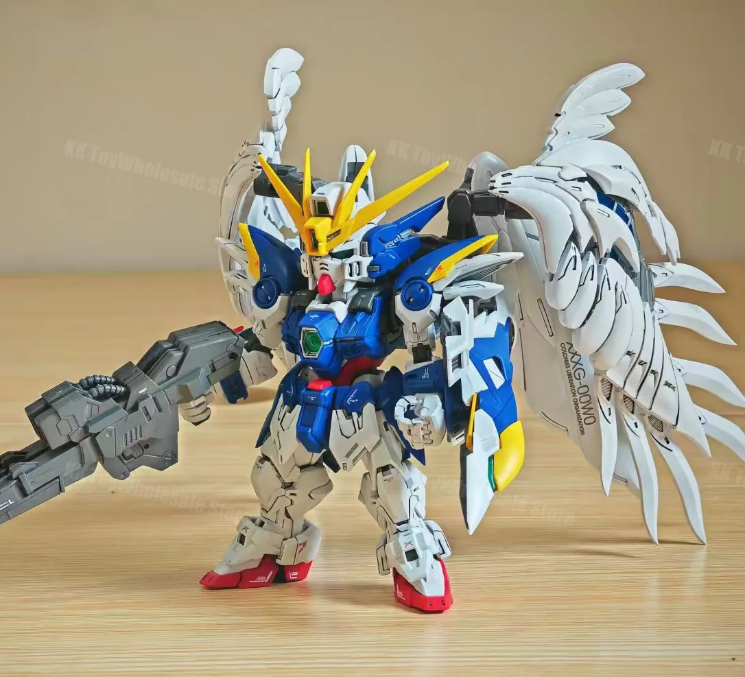 In Magazzino GL MGSD XXXG-00W0 Ala Zero Biancaneve Kit Modello di Montaggio Scheletro di Plastica Anime Action Figure Robot Modello di Plastica Giocattolo