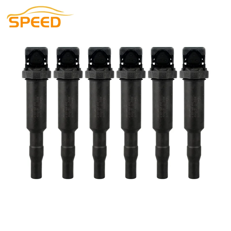 6PCS 0221504470 IGNITION COILS Suit For BMW 330i 525i 528i Set Of 6