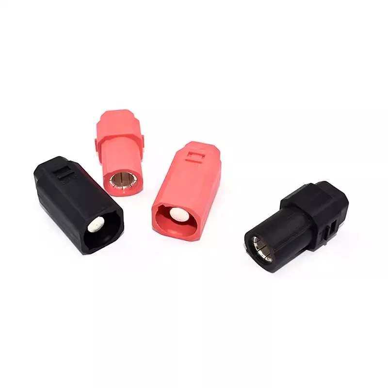 Amass SH8.0 AS250-1/-2 8mm Silver-Plated Banana Plug With Sheath Anti-reverse Connector Male Female