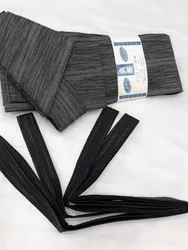 Japan men's kimono yukata long bathrobe striped stereotypes corner belt belt velcro send strap waist seal accessories