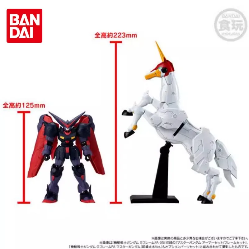 Bandai Original Shodo Shokugan  GFRAMEFA Gundam The Revival Anime Action Figures Toys for Boys Girls Kids Gift