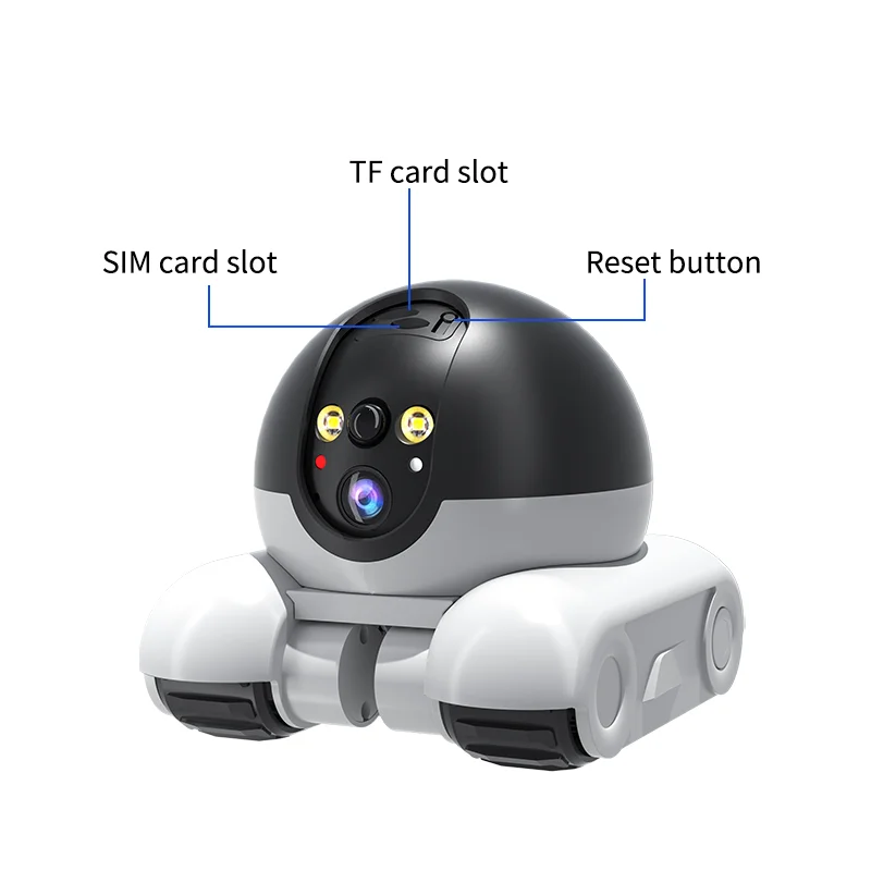 

Custom Pet Security Monitors Connection 4G Pet Companion Toy With Camera Cat Dog Toy Smart Companion Robot For Pets