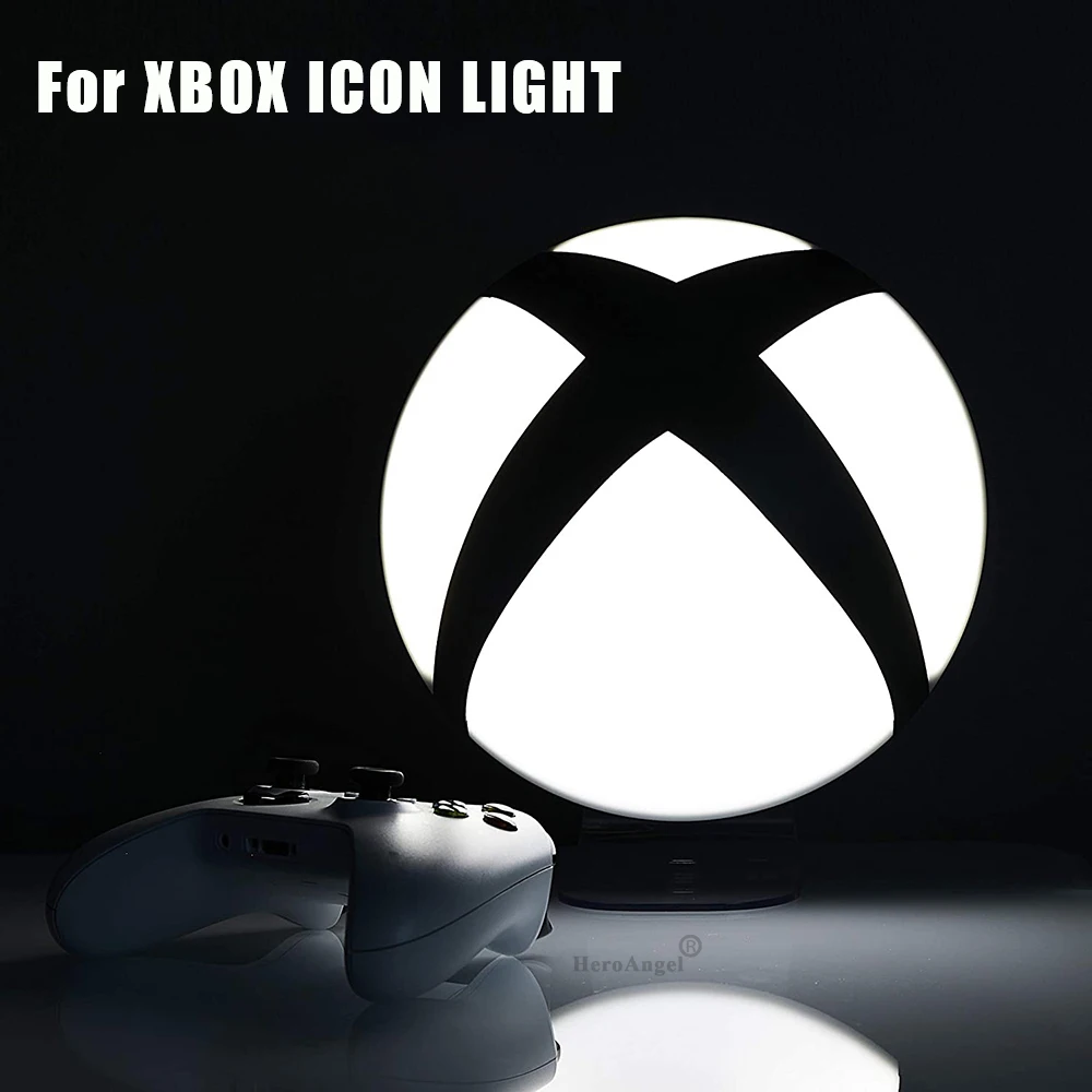 Game Icon For XBOX 3D Atmosphere Lamp Gaming Room Desktop Setup LED Sensor Light Color Changing Switch Atmosphere Room Decoratio