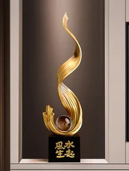 Home Decor Creative Statues Artistic Ornaments Living Room Large Floor Decorations Lucky Sculptures Housewarming Gifts Figurines