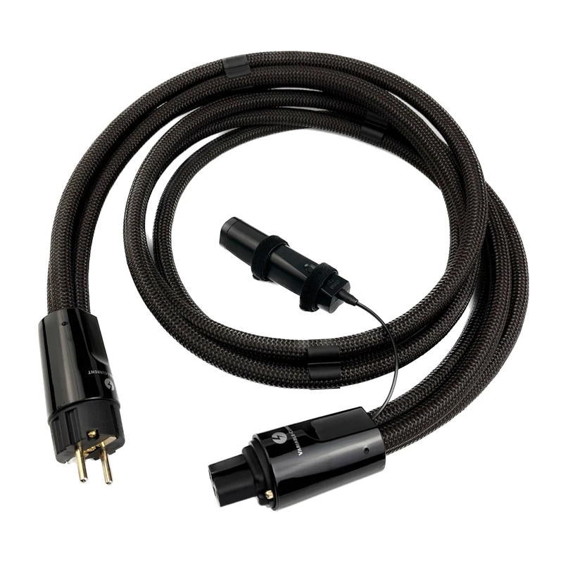 High Quality (Variable) Current AC Audio Thunder Power Cable US EU Schuko for Sub-woofer Powered Loudspeaker Amplifier