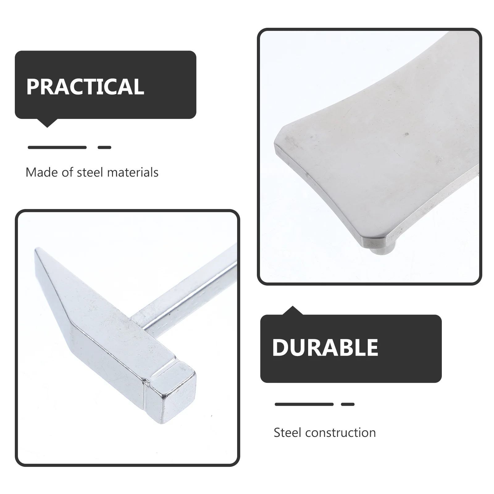 

1 set Small Hammer Multifunction Hand Tool Steel Square Head For Jewelry Making Tin Rivet Work Home Industrial Repair