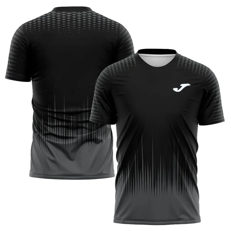 تي شيرت رجالي، ملابس تدريب تنس جوما، تي شيرت رياضي صيفي سريع الجفاف، الجري واللياقة البدنية، رقبة دائرية وأكمام قصيرة #6