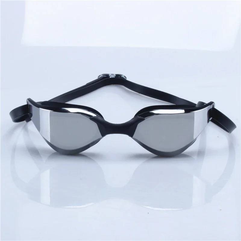 Professional Anti Fog Swimming Goggles Electroplate Waterproof Silicone Swim Glasses for Enhanced Visibility in Water