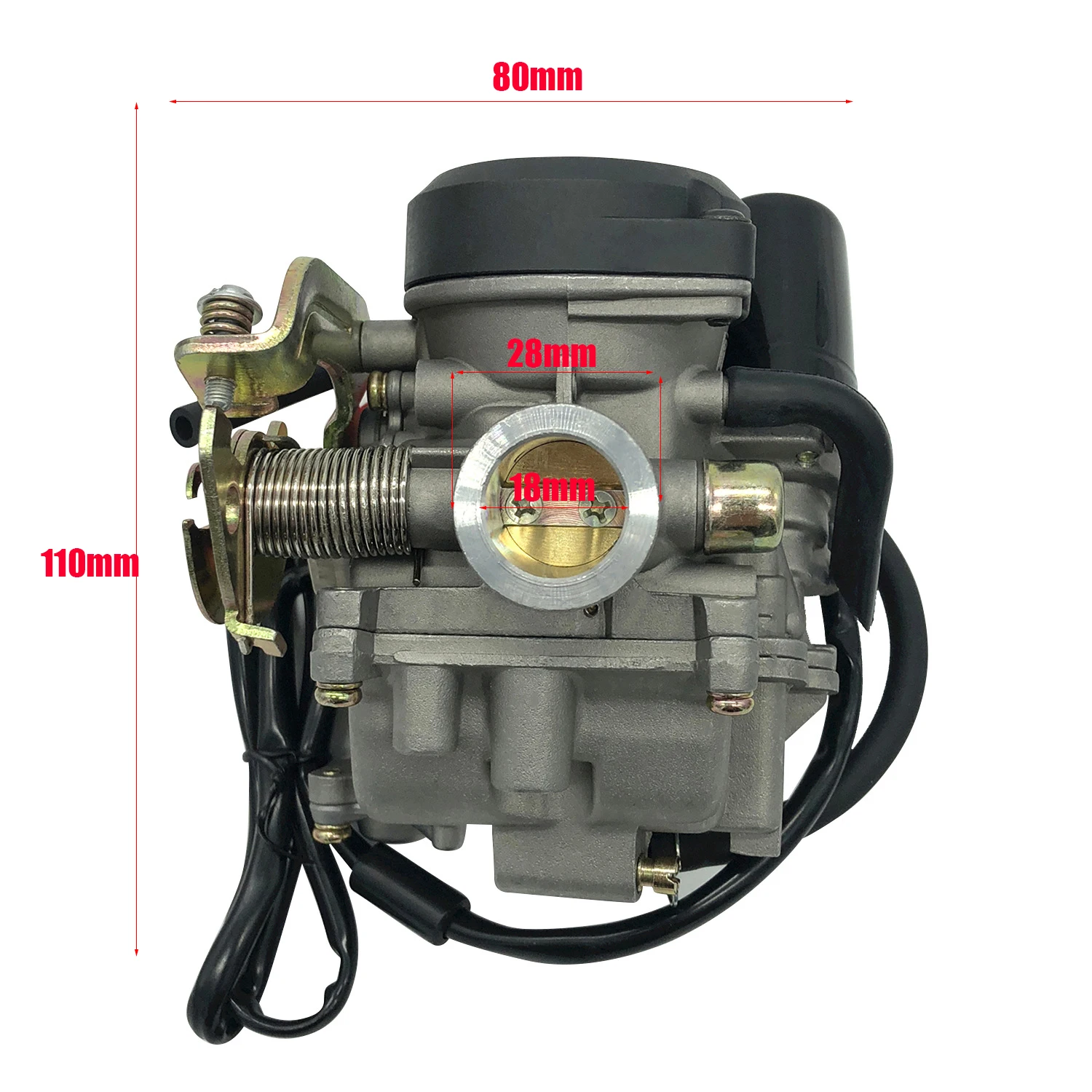 18mm PD18J Motorcycle Carburetor Carb For GY6 50cc 60cc 137qma 139qmb Scooter Moped ATV Go-Kart