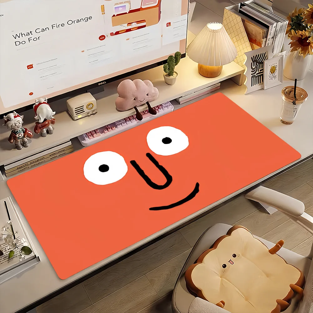 Desk Setup Art - Gaming Mouse Pad, Large Desk Mat,