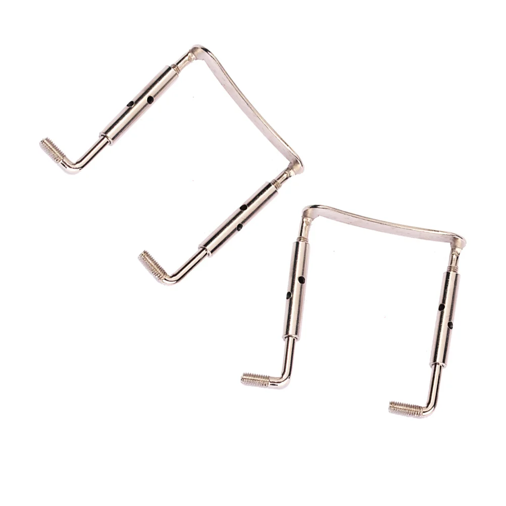 2 Pcs Violin Chin Rest Clamp Screw Fixture Chinrest Screws Clip on Guitar Tuner