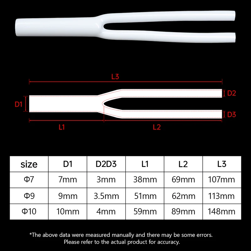 PVC Y-shaped Bifurcation Tube 7/9/10/12/15.5mm No Shrinkable Speaker Wire Pant Boot Accessory Y Splitter Pant Audio Cable Sheath