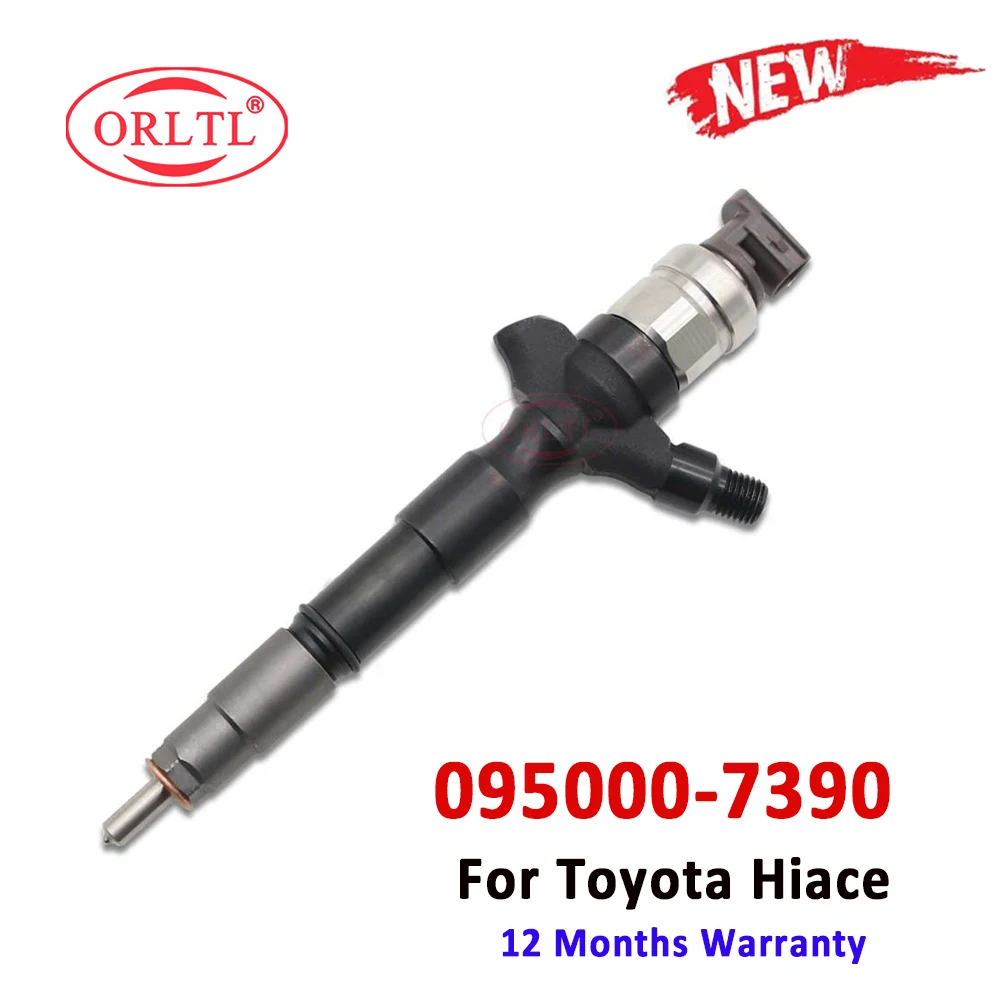 

ORLTL 095000-7390 Diesel Common Rail Injector Assy OEM 295040-7480 295040-7490 for Denso Toyota Hiace 2.5 D 2KD-FTV