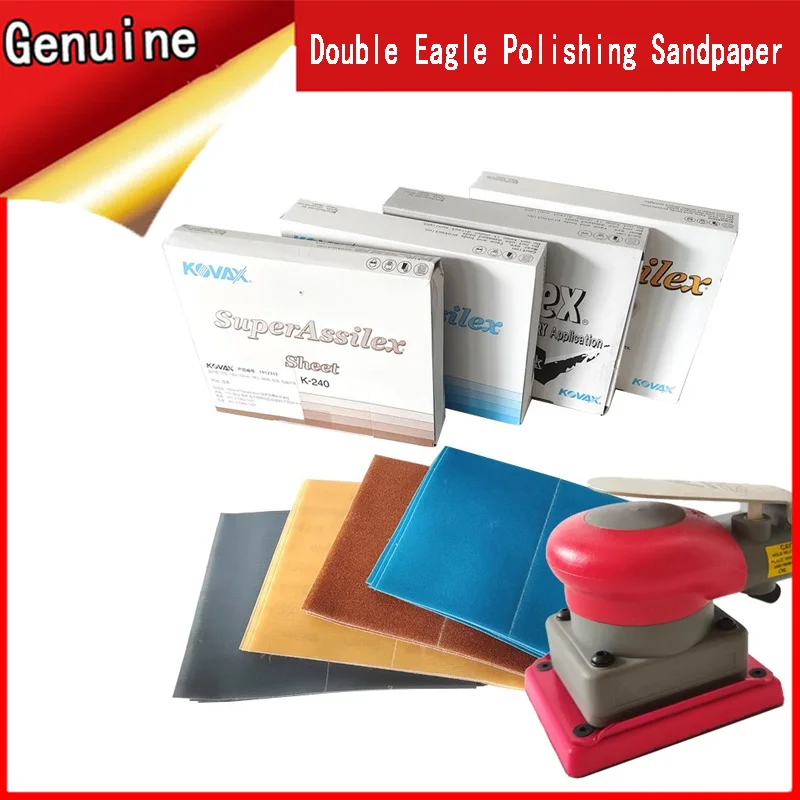 

Японская полировка двойного орла, мягкая наждачная бумага, воздушная полировка, сухая шлифовальная машина, шлифовальная машина, зернистость 2000, краска, отделка