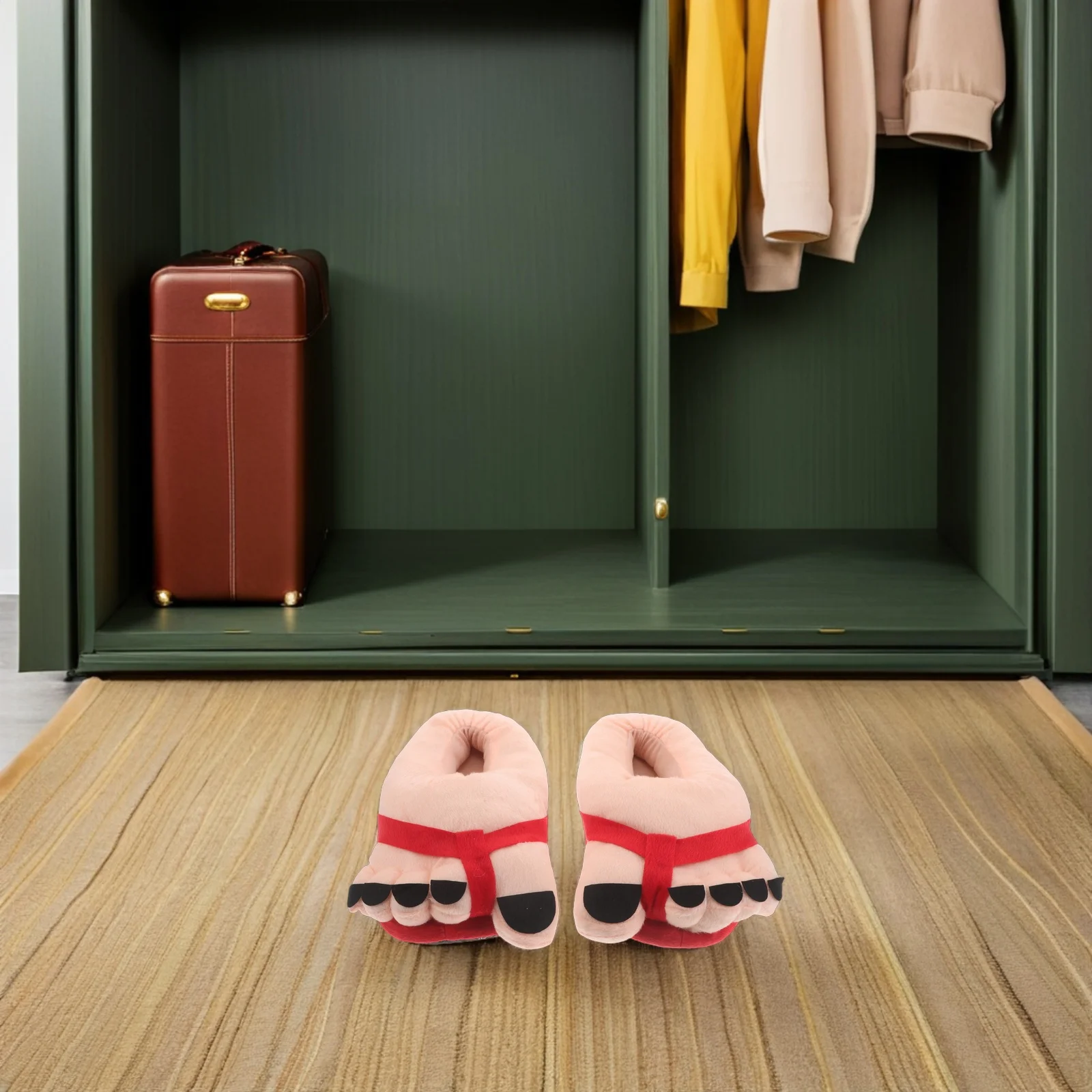 1 زوج النعال أقدام عملاقة حجم 34-40 المتضخم أحذية الحفلات الهالوين للرجال النساء زي المزحة الدعائم حفلة تنكرية تأثيري