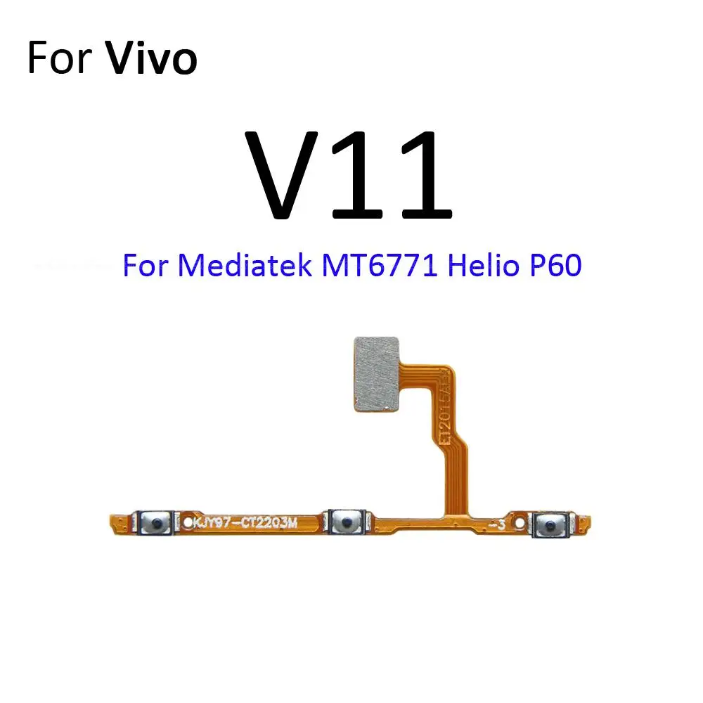 Power ON OFF Mute Switch Control Key Volume Button Flex Cable For Vivo V19 V17 Neo V15 V11i V11 Pro Repair Parts