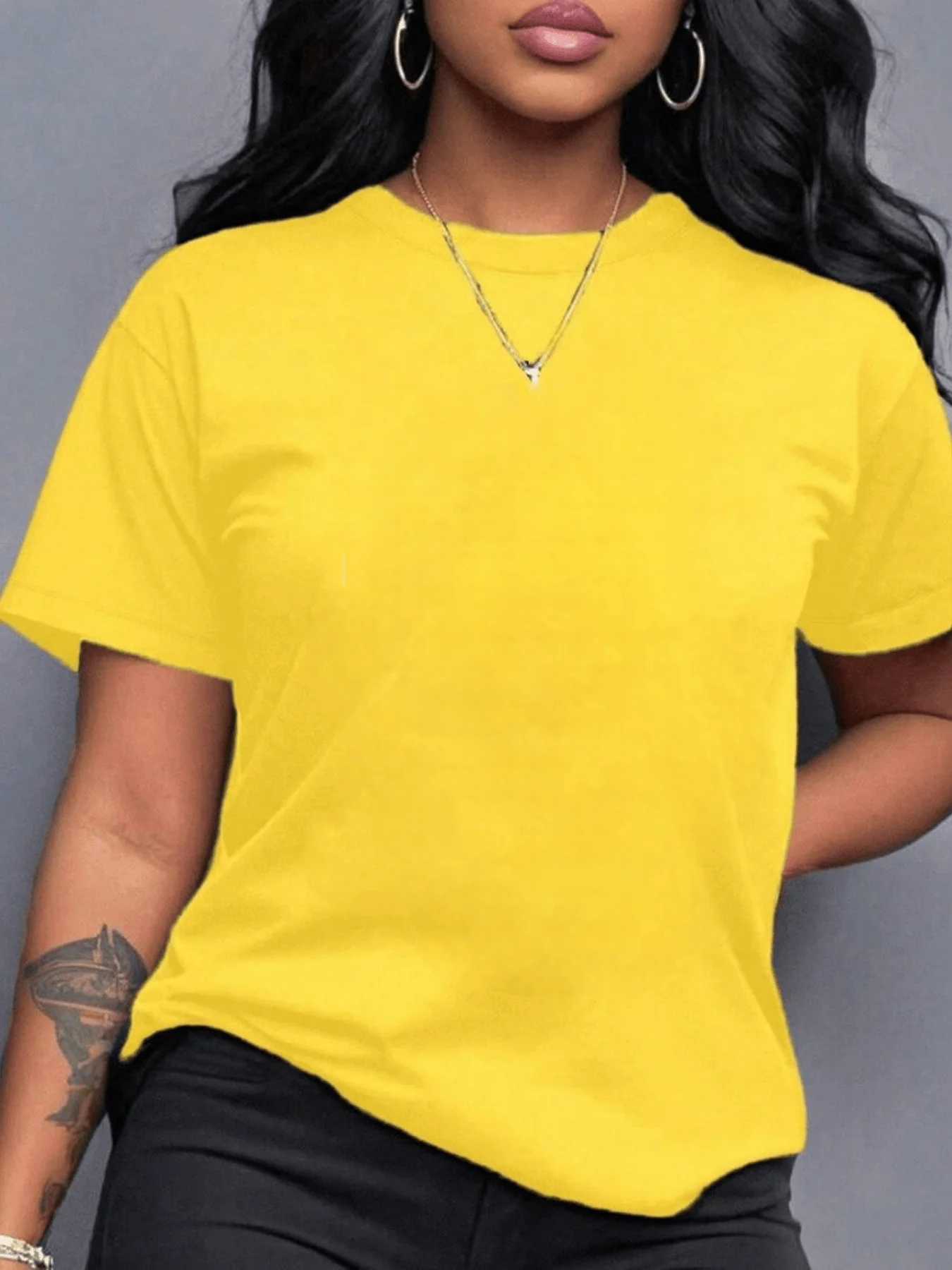 طباعة حروف بنمط الأرض الكرتونية، تي شيرت نسائي، ملابس يومية، ملابس للعطلات