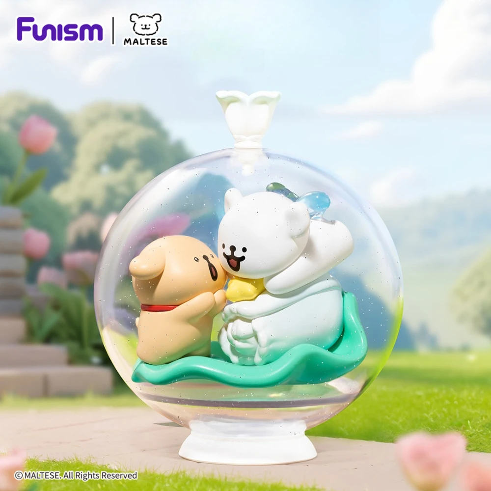 FUNISM Malteser Little Treasure Series Blind Box Actionfigur Spielzeug Geschenk für Kinder Sammler Serie Figuren Actionspielzeug Figur