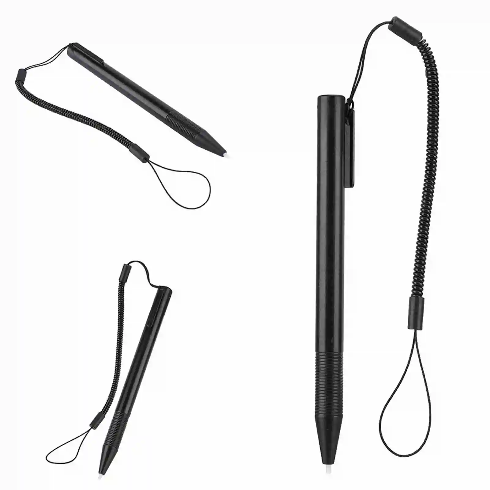 Stylus Touch Pen Resistive Touch Screen Anti scratch Stylus Pen With Spring Rope for POS PDA Navigator