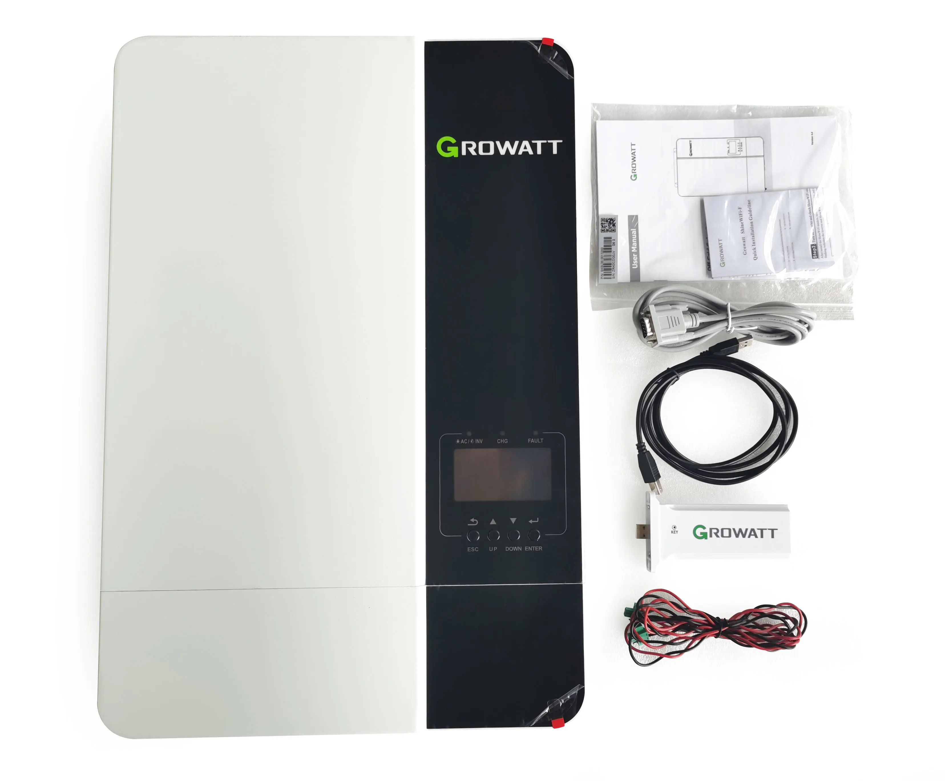 BETTENERGY-Sistema solar de batería de litio powerwall, 5kw, con Growatt, 5000ES y LONGI, panel solar de 550W para almacenamiento de energía en el hogar