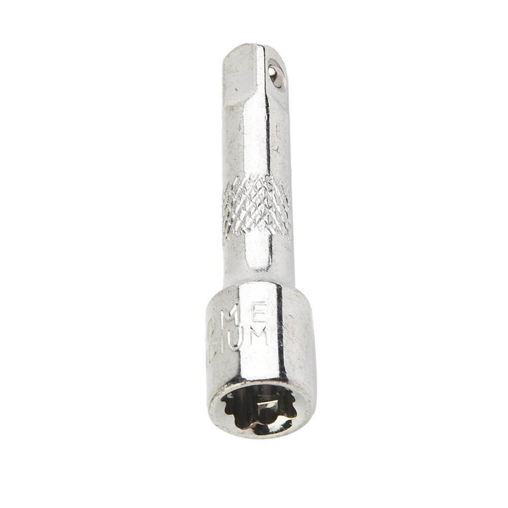 

Sleeve Wrench Extender Bar Rustproof 1/4 Inch 1Pc Adapter Chromed Steel Silver Sliding Rod Small Square Rod Wrench
