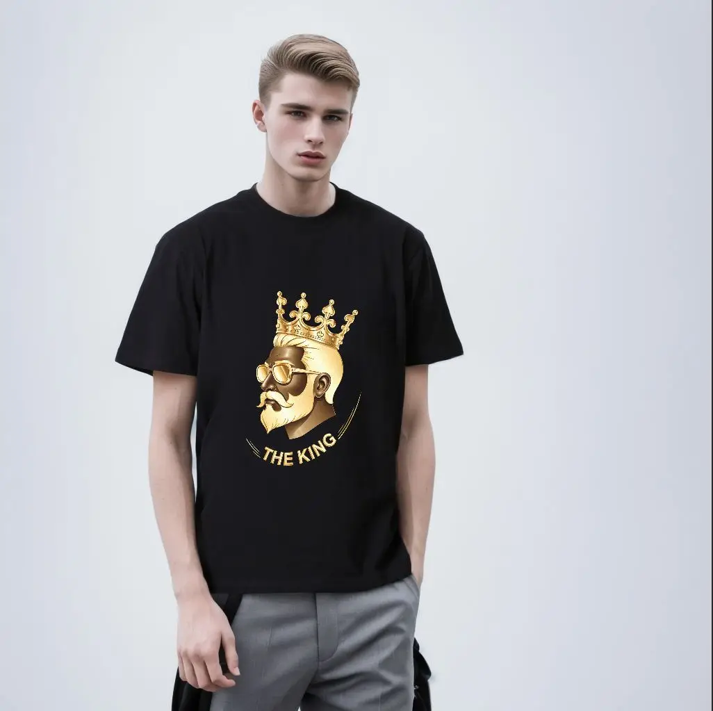 تي شيرت - كاجوال برقبة دائرية من القطن صيفي بأكمام قصيرة للرجال والنساء المراهقين والرجال مطبوع جديد للجنسين #6