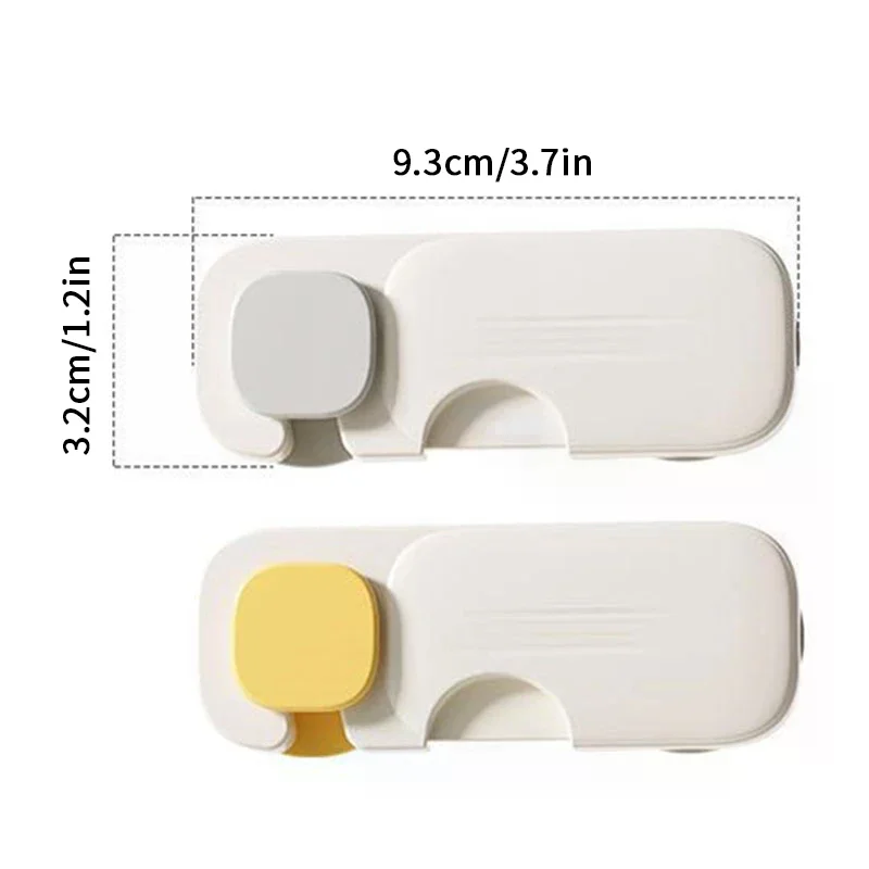 1Pcs Baby Anti-Pinch Hand Cabinet Door Buckle Home Refrigerator Lock Multi-Function Drawer Locks For Kids Security Protection