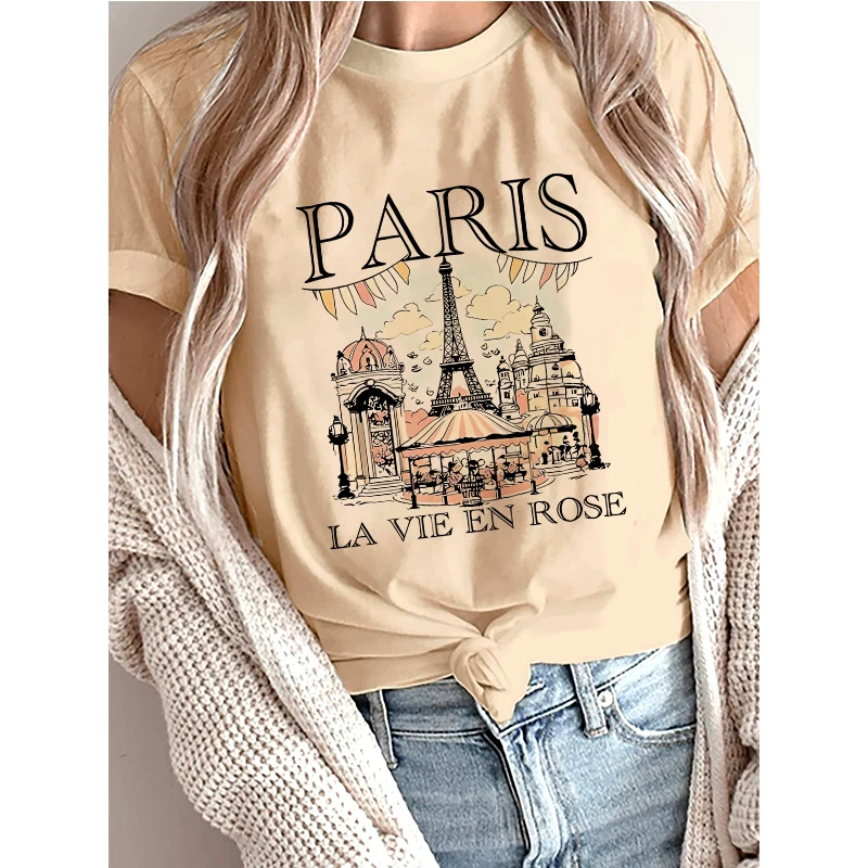 Casual T-shirt met korte mouwe - Women'S Fashion Paris recensie en prijs