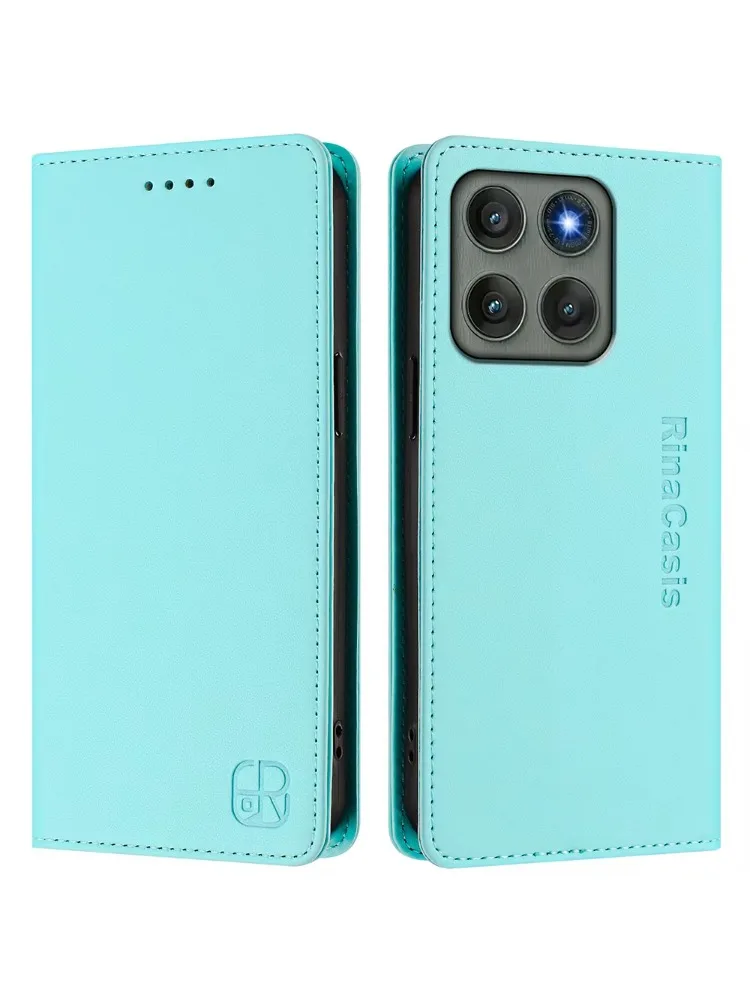 G87 G77 G67 5G Magnetyczne skórzane etui z klapką do Motorola Moto G37 G86 G06 G57 G67 G17 Power G56 G66J G66Y G77 G87 G47 Cover — zdjęcie produktu 7