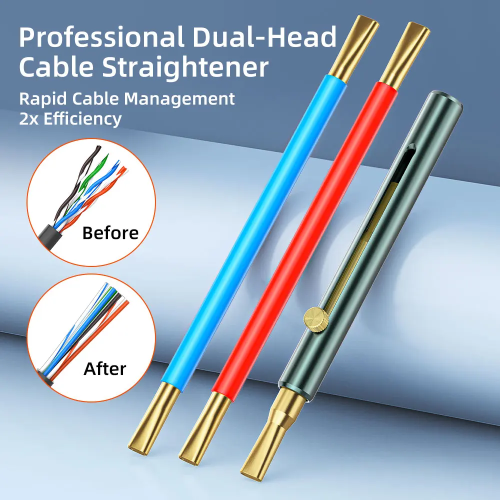 Network cable straightener, network cable loosening tool, quick release of network cable, twisted pair cable loosening tool, cry