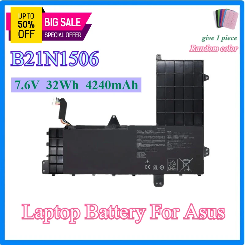 

B21N1506 Laptop Battery for Asus EeeBook E502M E502MA E502SA VivoBook E502NA 32WH 7.6V