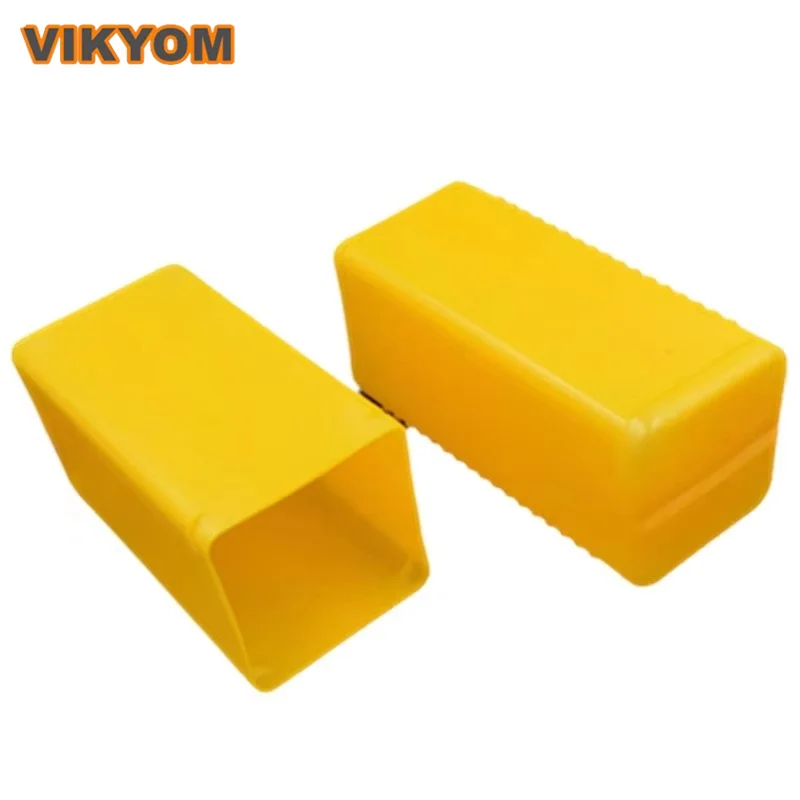 

100 шт. D45 мм, длина 120-200 мм, выдвижная квадратная желтая упаковка, фреза с ЧПУ, сверло, болт, пластиковая коробка по индивидуальному заказу