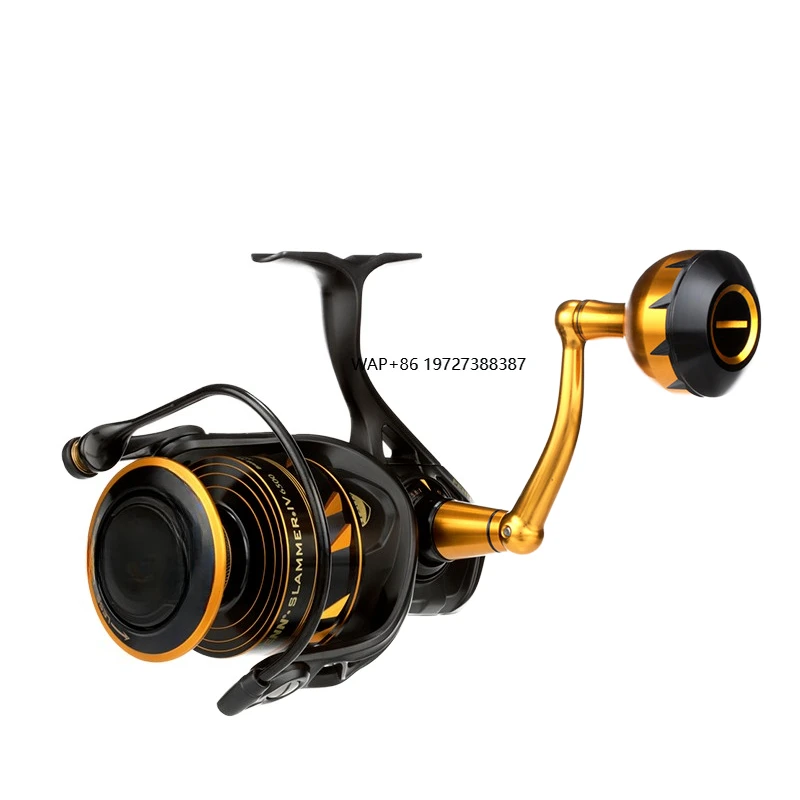 

SLAMMER IV All-Metal Corrosion-Resistant Saltwater Spinning Reel for Boat Fishing and Surf Fishing
