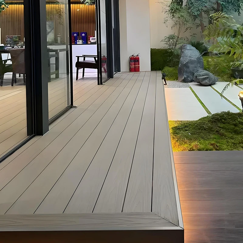 

Premium Waterproof Aluminum Decking With Wood Grain Finish - Ideal for Outdoor Balcony/stair/terrace Flooring
