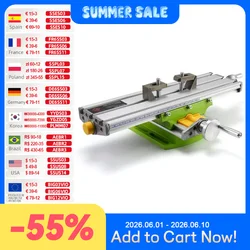 ALLSOME MINIQ BG6330 Mini Precision Milling Machine Worktable Multifunction Drill Vise Fixture Working Table HT2829