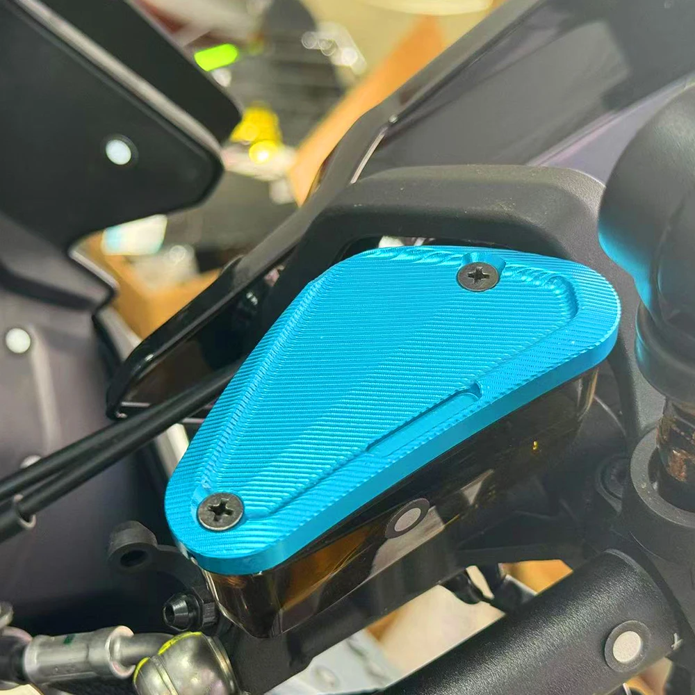 Para cfmoto cf moto 450mt ipex450 2023-2024 2025 450 mt acessórios da motocicleta frente traseira freio embreagem reservatório de fluido tampas