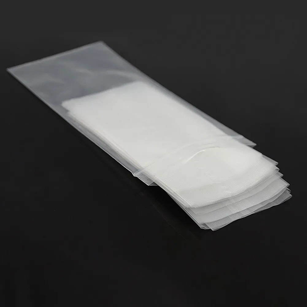 20pcs/lot PVA Water-soluble Bags For Carp Fishing Fast Dissolving Environmental Bait Bag For Carp Fishing  Tackle Accessories