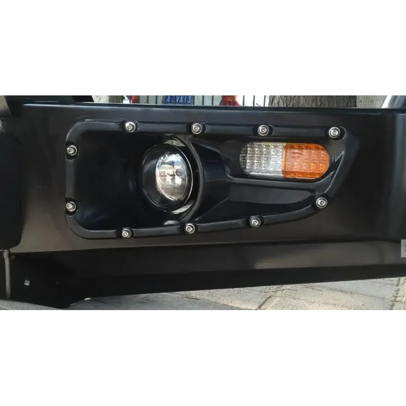 Factory SaleFactory Hot Sale Bull Bar Prado With Lamp And Stone Guard 6