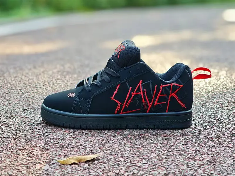 Novos Tênis de Skate Masculinos da Moda, de Couro Legítimo, com Alto Valor Estético, para Outono/Inverno, Casuais e Modernos,...