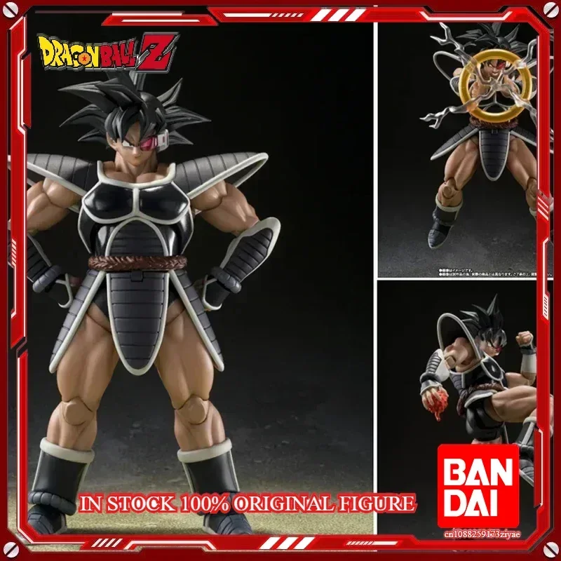 In Stock Original Bandai S.H.Figuarts Dragon Ball Z Turles Tulece Goku อะนิเมะตัวเลขของขวัญสะสมของเล่นเครื่องประดับ